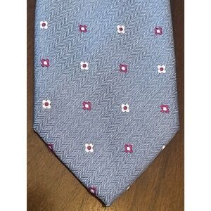 Cedar Woodstate Blue 100% Polyester Men’s Neck Tie Made In China